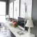 White Home Office Design Big Marvelous On For Desk U Shaped In Nongzi Co 3