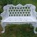 Furniture White Iron Garden Furniture Fine On Within Classic Antique House Cast Bench Item 1333864 8 White Iron Garden Furniture
