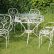 Furniture White Iron Garden Furniture Magnificent On Pertaining To Cast Patio 7 White Iron Garden Furniture