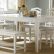 White Kitchen Table With Bench Modern On Intended Dining Tables Extraordinary Rectangle Small 1