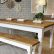Kitchen White Kitchen Table With Bench Wonderful On Inside Dining Tables Marvellous Narrow 19 White Kitchen Table With Bench