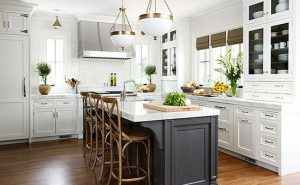 White Kitchens With Islands