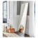 White Leaning Floor Mirror Amazing On Furniture Pertaining To Rectangle Leaner Silver Threshold Target 3