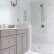 White Marble Bathroom Tiles Imposing On In Porcelain Like Contemporary 1