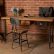 Wood Desks For Home Office Beautiful On Throughout Reclaimed Modernday Of Jesanet Com 3