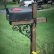 Other Wood Mailbox Posts Brilliant On Other Wooden Post Gecko Wrought Iron Accessory 24 Wood Mailbox Posts