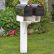 Other Wood Mailbox Posts Incredible On Other Double Twin Star Mail Post Vinyl 27 Wood Mailbox Posts