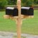 Other Wood Mailbox Posts Simple On Other Regarding Our In Double Post Plan 15 Enloestuco Com 20 Wood Mailbox Posts