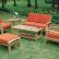 Wood Patio Furniture With Cushions Impressive On Regard To Pretty Inspiration Ideas Outdoor Table Set 4