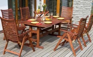Wooden Outdoor Furniture Painted