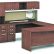 Wrap Around Office Desk Impressive On Furniture Inside With Hutch White Org 5