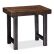 Furniture Wrought Iron And Wood Furniture Modern On Pertaining To Griffin Reclaimed Side Table Pottery Barn 6 Wrought Iron And Wood Furniture
