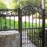 Other Wrought Iron Fence Gate Modest On Other Throughout Decorative Walk WROUGHT IRON FENCE Pinterest 12 Wrought Iron Fence Gate