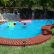 Other Above Ground Pool With Deck Surround Fresh On Other Throughout Epic Backyard Landscaping Design And Decoration Using Stainless 17 Above Ground Pool With Deck Surround