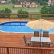 Above Ground Pool With Deck Surround Simple On Other Regard To For Ideas Full The Factory Designs Decks 3