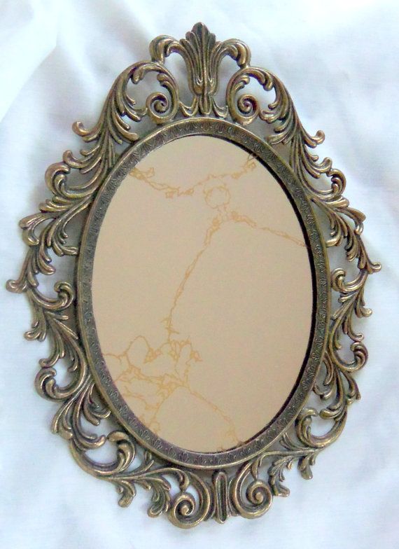Furniture Antique Oval Mirror Frame Fine On Furniture With Regard To Vintage Brass Ornate Treasury Item 0 Antique Oval Mirror Frame