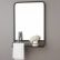 Bathroom Mirror Imposing On Furniture Within Vanity Wall Mirrors Shades Of Light 3