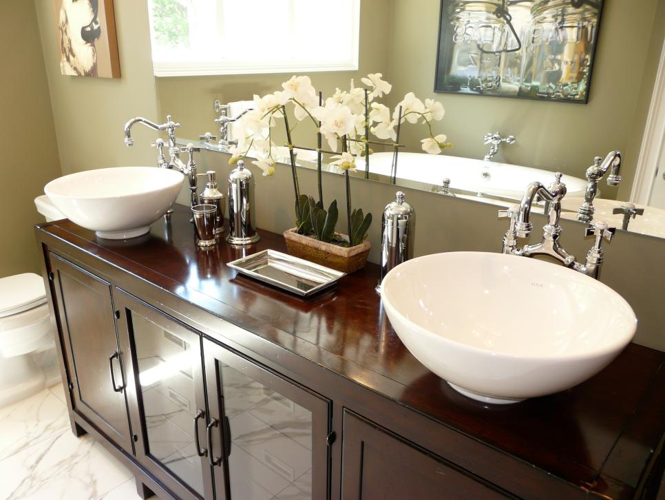 Interior Bathroom Sink Decor Modest On Interior Intended Sinks And Vanities HGTV 0 Bathroom Sink Decor