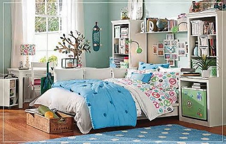 Bedroom Bedroom Decorating Ideas For Teenage Girls Exquisite On Throughout Small Space Bedrooms 11 Bedroom Decorating Ideas For Teenage Girls