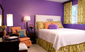 Bedroom Design Purple