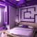 Bedroom Design Purple Modern On Regarding Paint For Colors Living Room Grey 4