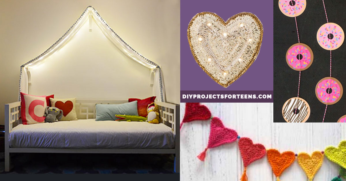Bedroom Bedroom Diys Creative On Regarding 37 Insanely Cute Teen Ideas For DIY Decor Crafts Teens 0 Bedroom Diys