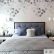 Bedroom Bedroom Wall Decor Fine On Within Decorating Surprising Gray 25 Ideas For Cool 27 Bedroom Wall Decor