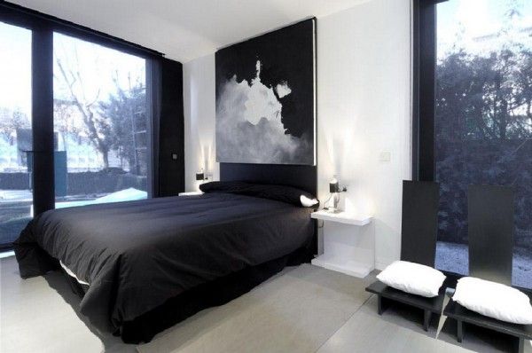 Bedroom Black And White Bedroom Ideas For Young Adults Astonishing On Inside Men With Masculine Minimalist Mens 0 Black And White Bedroom Ideas For Young Adults