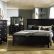 Black Bedroom Furniture Wall Color Interesting On Intended Catchy Wood 2