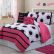 Bedroom Black Bedroom Sets For Girls Charming On Bedding White Pink Bed In A Bag Comforter Set Wall 13 Black Bedroom Sets For Girls