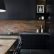 Kitchen Black Kitchen Design Interesting On Stylish With Mounted Wall Cabinet Hupehome 17 Black Kitchen Design