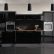 Kitchen Black Kitchen Design Perfect On Pertaining To Cabinets Popular With Photos Of 14 Black Kitchen Design