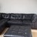 Furniture Black Leather Sectional Couches Innovative On Furniture Intended For Adorable With Ottoman 18 Black Leather Sectional Couches