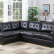 Furniture Black Leather Sectional Couches Stylish On Furniture Regarding Sofa Design Sofas Houston TX 12 Black Leather Sectional Couches