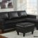 Furniture Black Leather Sectional Couches Wonderful On Furniture And Sofa Ottoman Steal A 9 Black Leather Sectional Couches