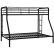 Black Metal Bunk Bed Charming On Bedroom For Amazon Com DHP Twin Over Full Frame Ladder Space 2