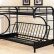 Black Metal Bunk Bed Incredible On Bedroom Inside Twin Full Futon Frame The Furniture Mart 5