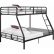 Bedroom Black Metal Bunk Bed Modern On Bedroom In Mainstays Twin Over Full Sturdy Walmart Com 11 Black Metal Bunk Bed