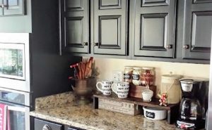 Black Painted Kitchen Cabinets Ideas
