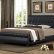 Bedroom Black Upholstered Sleigh Bed Modern On Bedroom For Amazon Com Furniture World Dali With Button 10 Black Upholstered Sleigh Bed