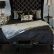 Black Upholstered Sleigh Bed Perfect On Bedroom Inside 4098 BLACK TUFTED CROCODILE ELEGANT SLEIGH BED Feel Like A Flickr 3