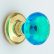 Blue Glass Door Knobs Creative On Furniture And Decorative O 1