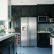 Blue Kitchen Backsplash Dark Cabinets Stylish On And Glass Tile Contemporary HGTV 1