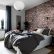Brick Wall Bedroom Innovative On Intended For With Accent Bedrooms Pinterest 4