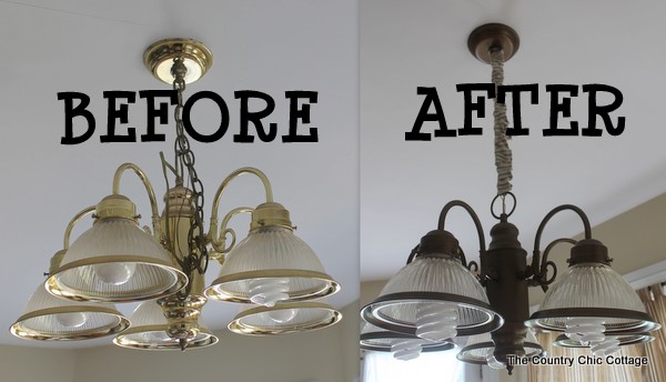 Furniture Chic Lighting Fixtures Incredible On Furniture Regarding How To Spray Paint Your Light The Country Cottage 0 Chic Lighting Fixtures