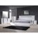 Furniture Chrome Furniture Plain On Regarding J M Palermo 5 Piece Platform Bedroom Set In White Lacquer 21 Chrome Furniture
