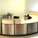 Circular Office Desks Stunning On Round Reception Desk Lovely 5