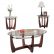 Furniture Clear Glass Furniture Plain On In 3 Piece Baldwin Pack Coffee End Table Set Walnut And 29 Clear Glass Furniture