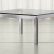 Clear Glass Furniture Stunning On With Parsons Top Stainless Steel Base 36x36 Square Coffee 5