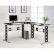 Office Coaster Contemporary Computer Workstation Office Desk Table Incredible On Intended For Modern L Shape With Silver Frame Black Glass 800228 25 Coaster Contemporary Computer Workstation Office Desk Table